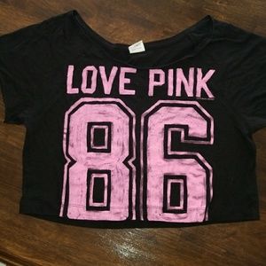 PINK crop top